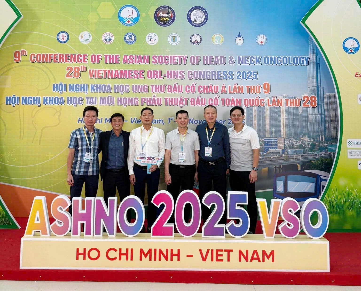 Hội Nghị Khoa Học Ung Thư Đầu Cổ Châu Á Lần Thứ 9 và Hội Nghị Khoa Học Tai Mũi Họng Phẫu Thuật Đầu Cổ Toàn Quốc Lần Thứ 28