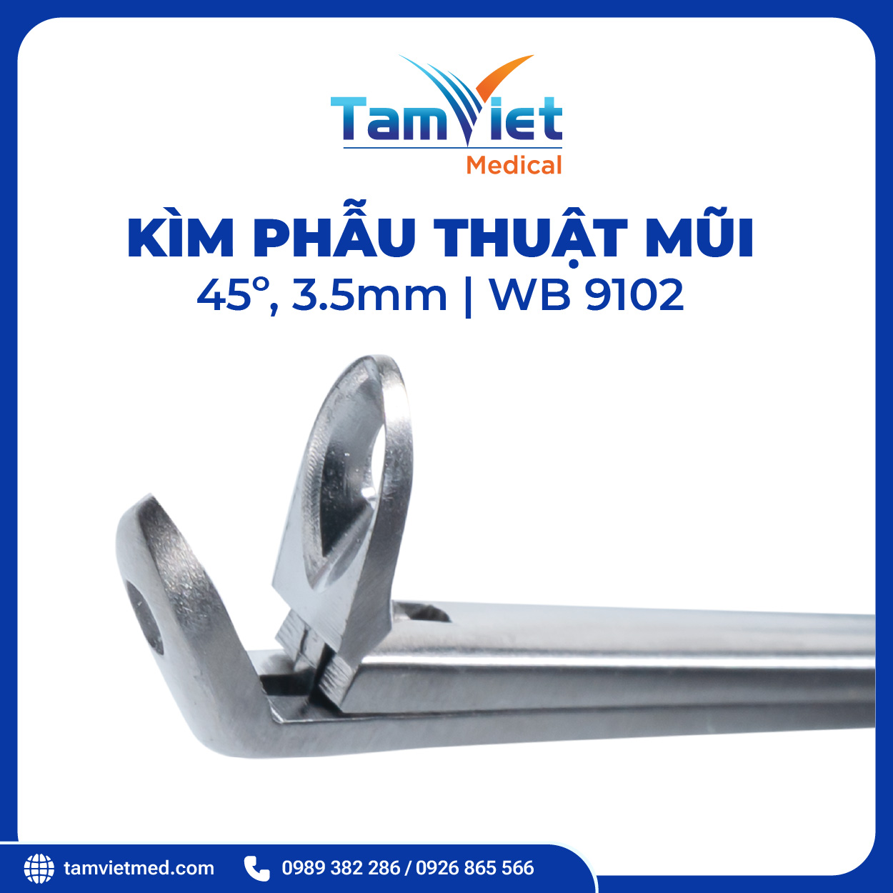 Kìm Phẫu Thuật Mũi | WB 9100, WB 9102, WB 9103, WB 2530, WB 2535 - 5