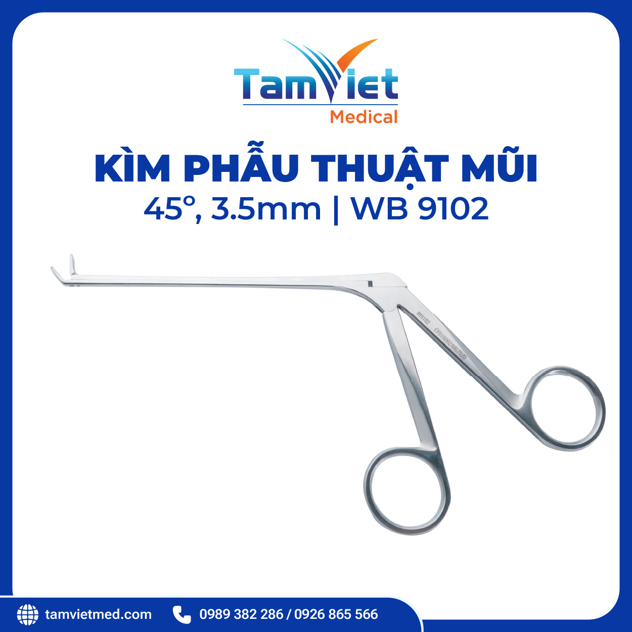 Kìm Phẫu Thuật Mũi | WB 9100, WB 9102, WB 9103, WB 2530, WB 2535 - 6
