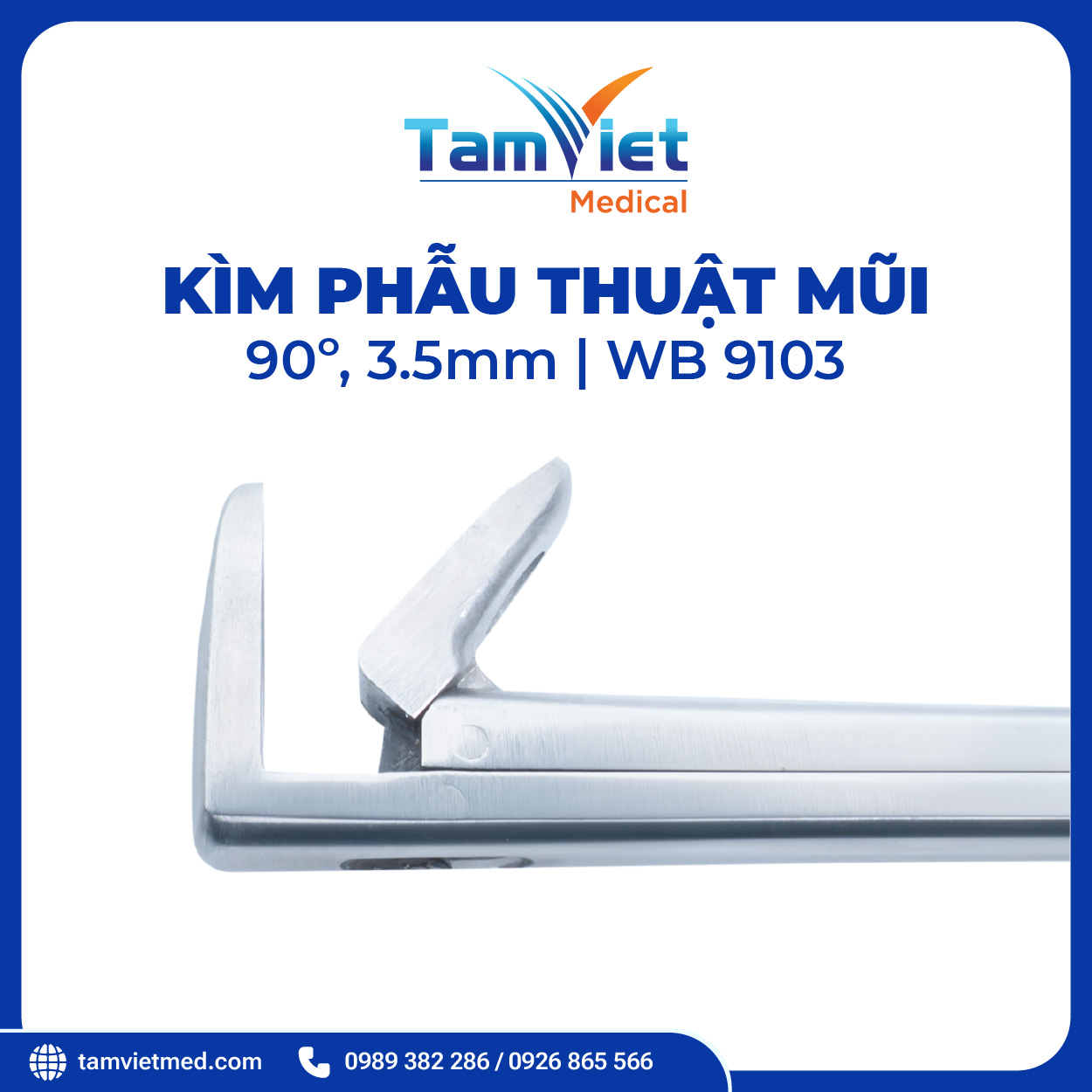 Kìm Phẫu Thuật Mũi | WB 9100, WB 9102, WB 9103, WB 2530, WB 2535 - 7