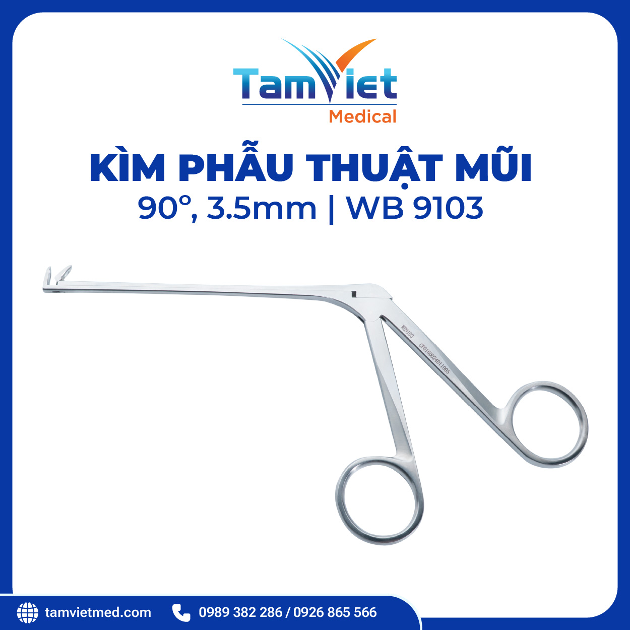 Kìm Phẫu Thuật Mũi | WB 9100, WB 9102, WB 9103, WB 2530, WB 2535 - 8