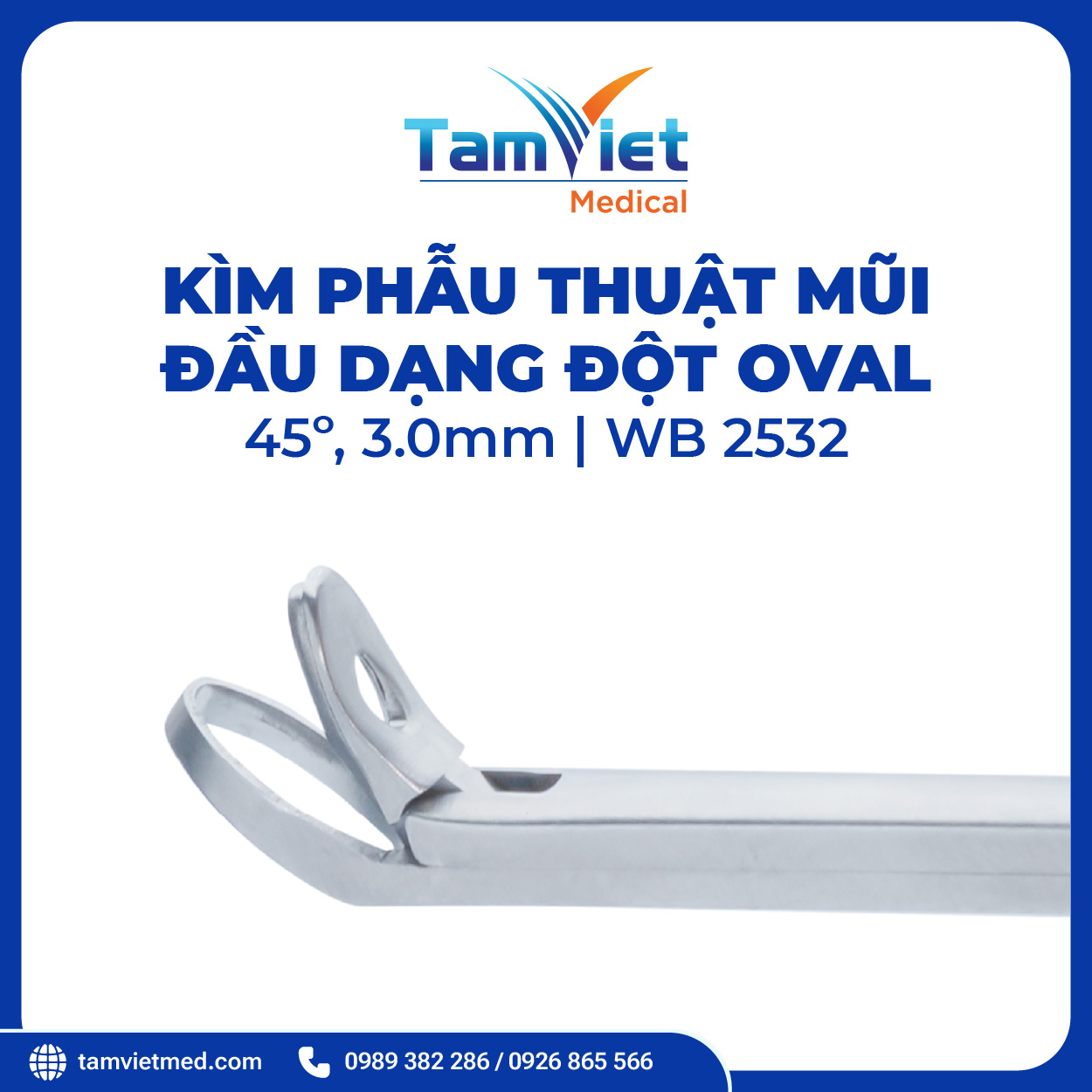Kìm Phẫu Thuật Mũi | WB 9100, WB 9102, WB 9103, WB 2530, WB 2535 - 11