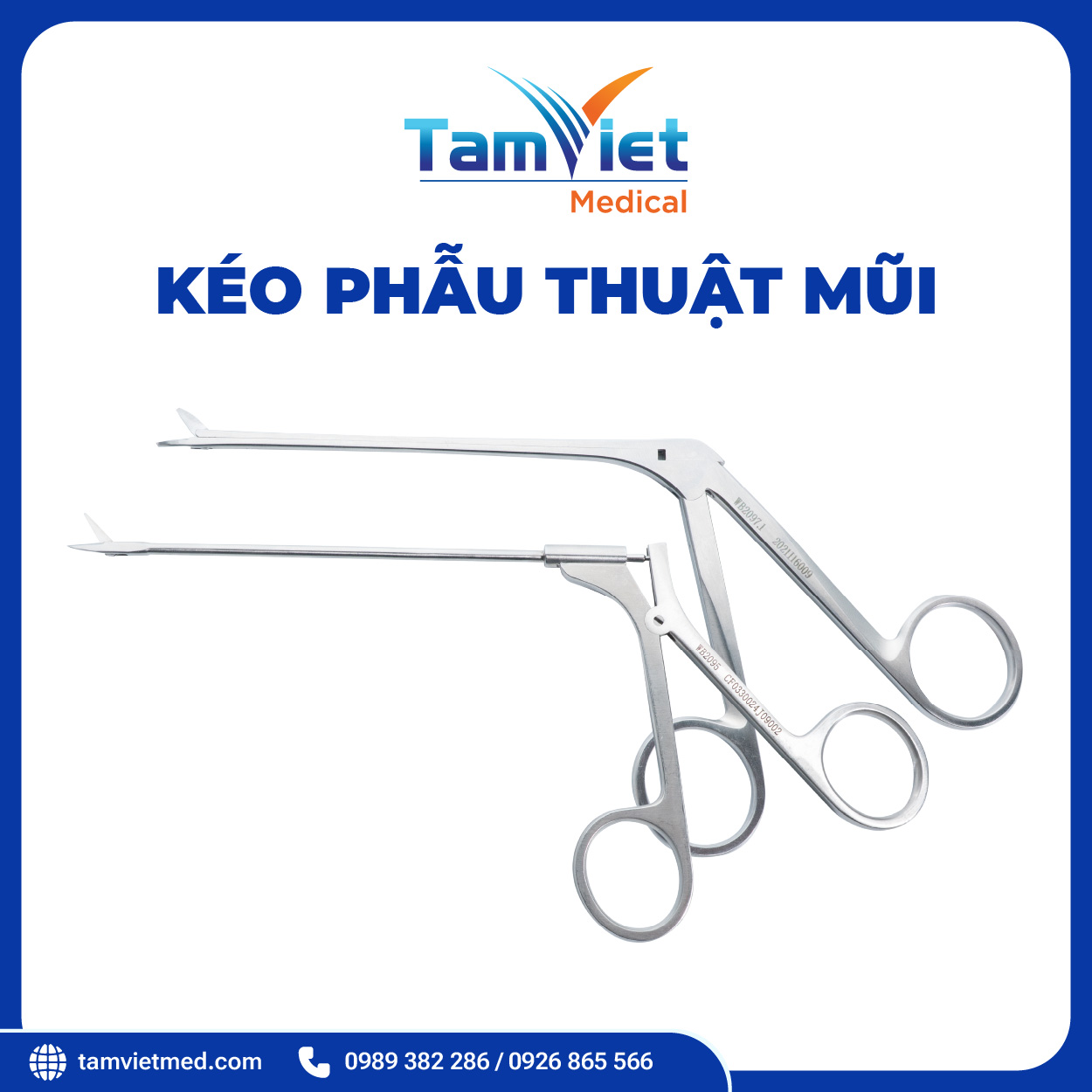 Kéo Phẫu Thuật Mũi | WB 2095, WB 2095.1, WB 2096.1, WB 2097.1 - 2