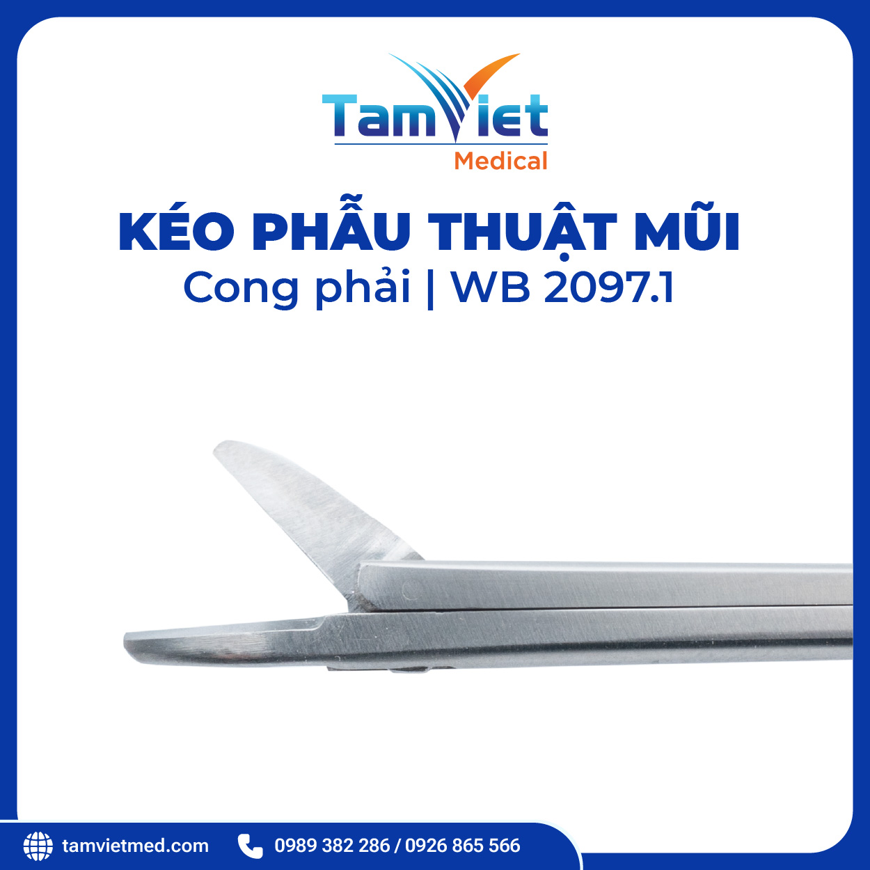 Kéo Phẫu Thuật Mũi | WB 2095, WB 2095.1, WB 2096.1, WB 2097.1 - 3