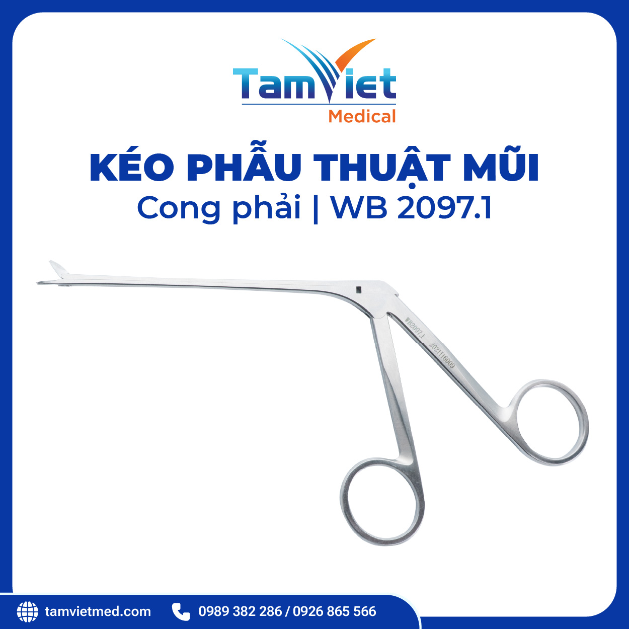 Kéo Phẫu Thuật Mũi | WB 2095, WB 2095.1, WB 2096.1, WB 2097.1 - 4