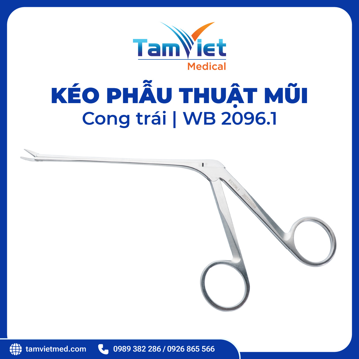 Kéo Phẫu Thuật Mũi | WB 2095, WB 2095.1, WB 2096.1, WB 2097.1 - 6