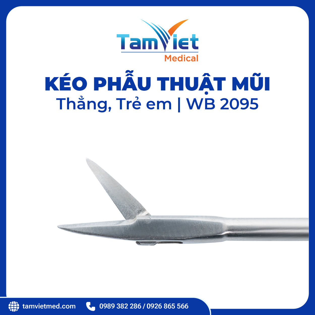 Kéo Phẫu Thuật Mũi | WB 2095, WB 2095.1, WB 2096.1, WB 2097.1 - 7