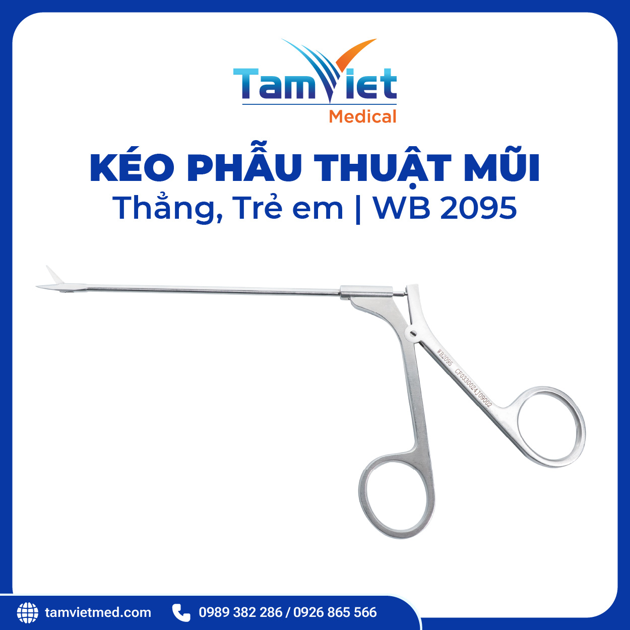 Kéo Phẫu Thuật Mũi | WB 2095, WB 2095.1, WB 2096.1, WB 2097.1 - 8