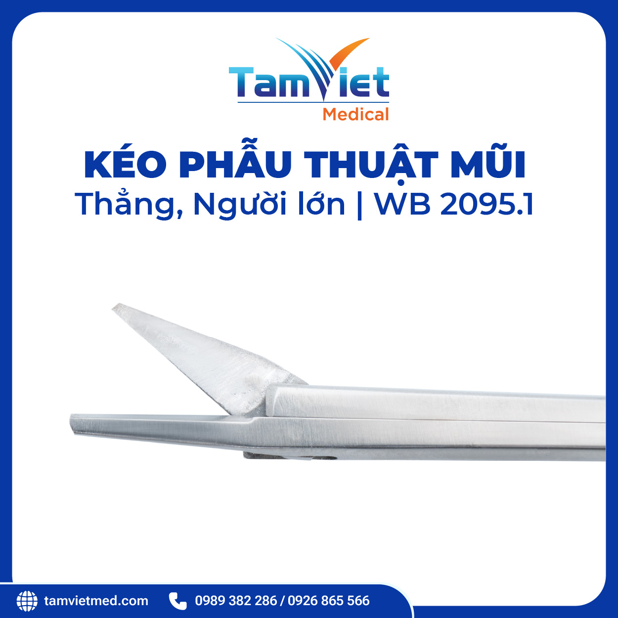 Kéo Phẫu Thuật Mũi | WB 2095, WB 2095.1, WB 2096.1, WB 2097.1 - 9