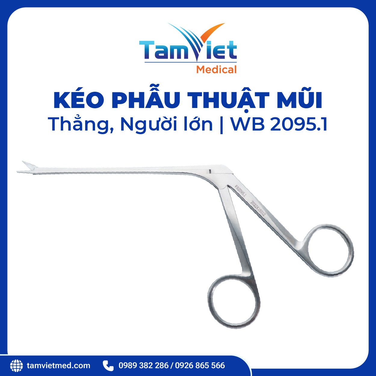 Kéo Phẫu Thuật Mũi | WB 2095, WB 2095.1, WB 2096.1, WB 2097.1 - 10