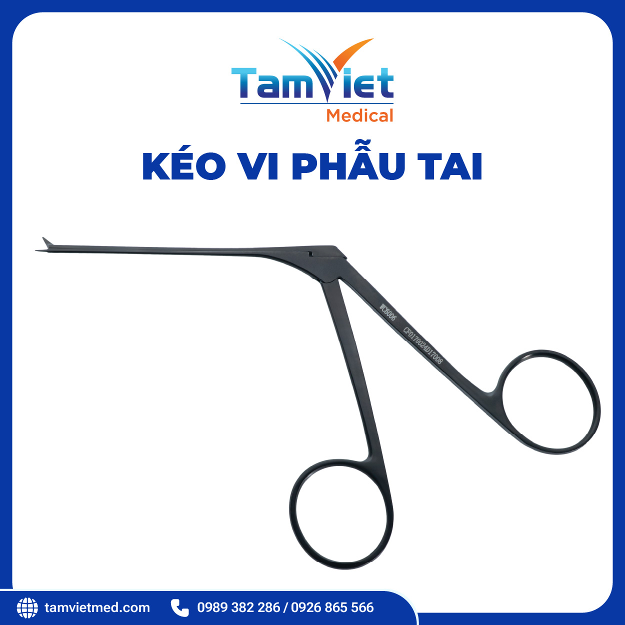 Kéo Vi Phẫu Tai | WC 6006, WC 6006.1, WC 6006.2 - 2