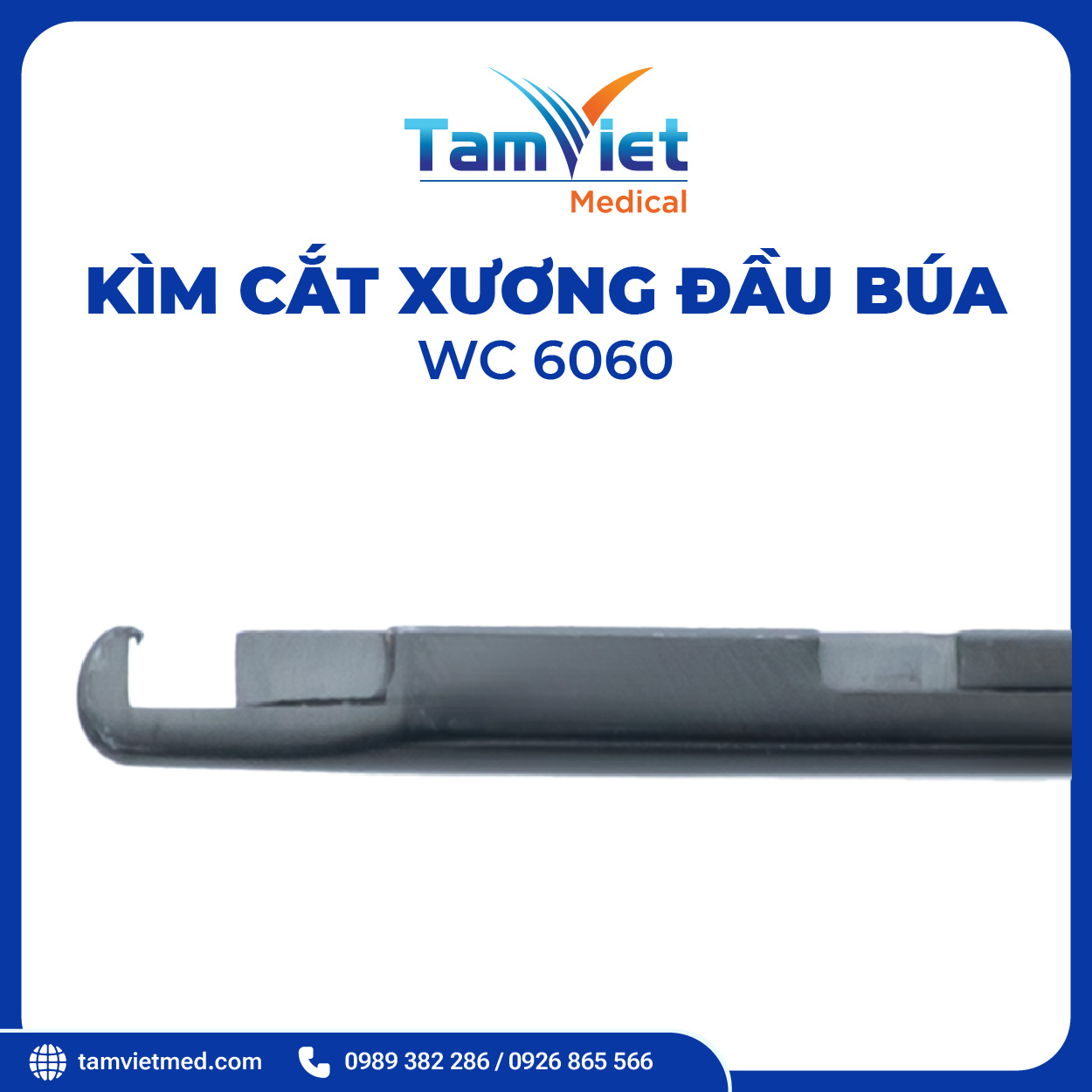 Kìm Cắt Xương Đầu Búa | WC 6060 - 3