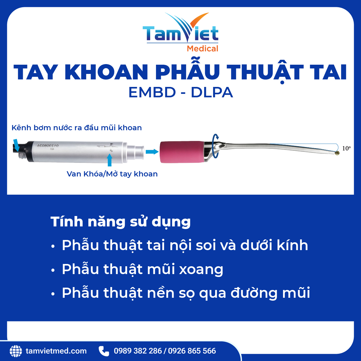 Tay Khoan Và Mũi Khoan Dùng Cho Máy DL-PA